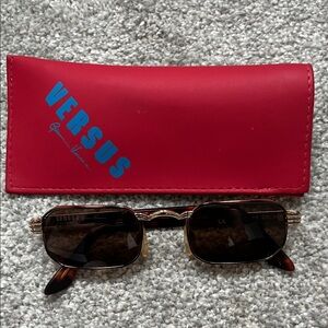 Versus By Versace Sunglasses with Red Case